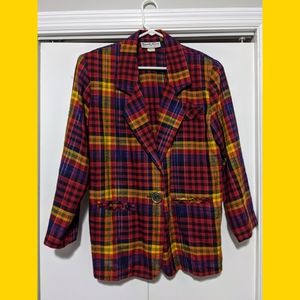 Vintage 80's Beverly Rose Colorway Women's Blazer